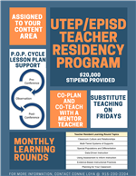 UTEP/EPISD Teacher Residency Program